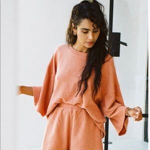 Oversized Sabo Skirt Top